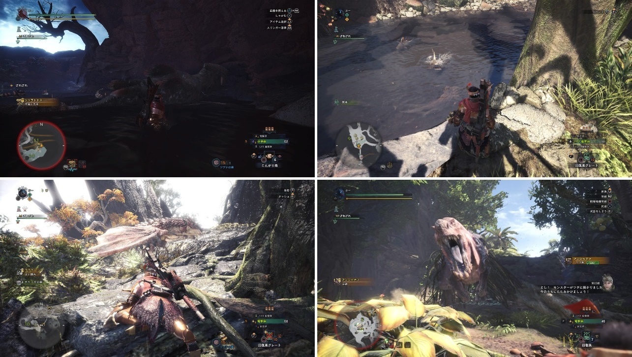 Mhw ベータ版終了 ドスジャグラス ボルボロス アンジャナフ クエストクリア ぶっとび冒険記